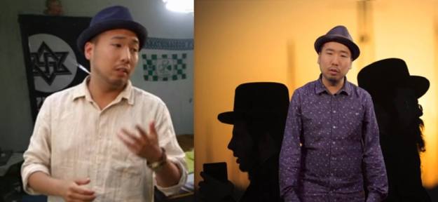 Blumio rappt vor antisemitischer Symbolik